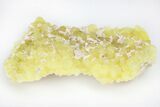 Lemon-Yellow Ettringite Crystal Cluster - South Africa #212775-1